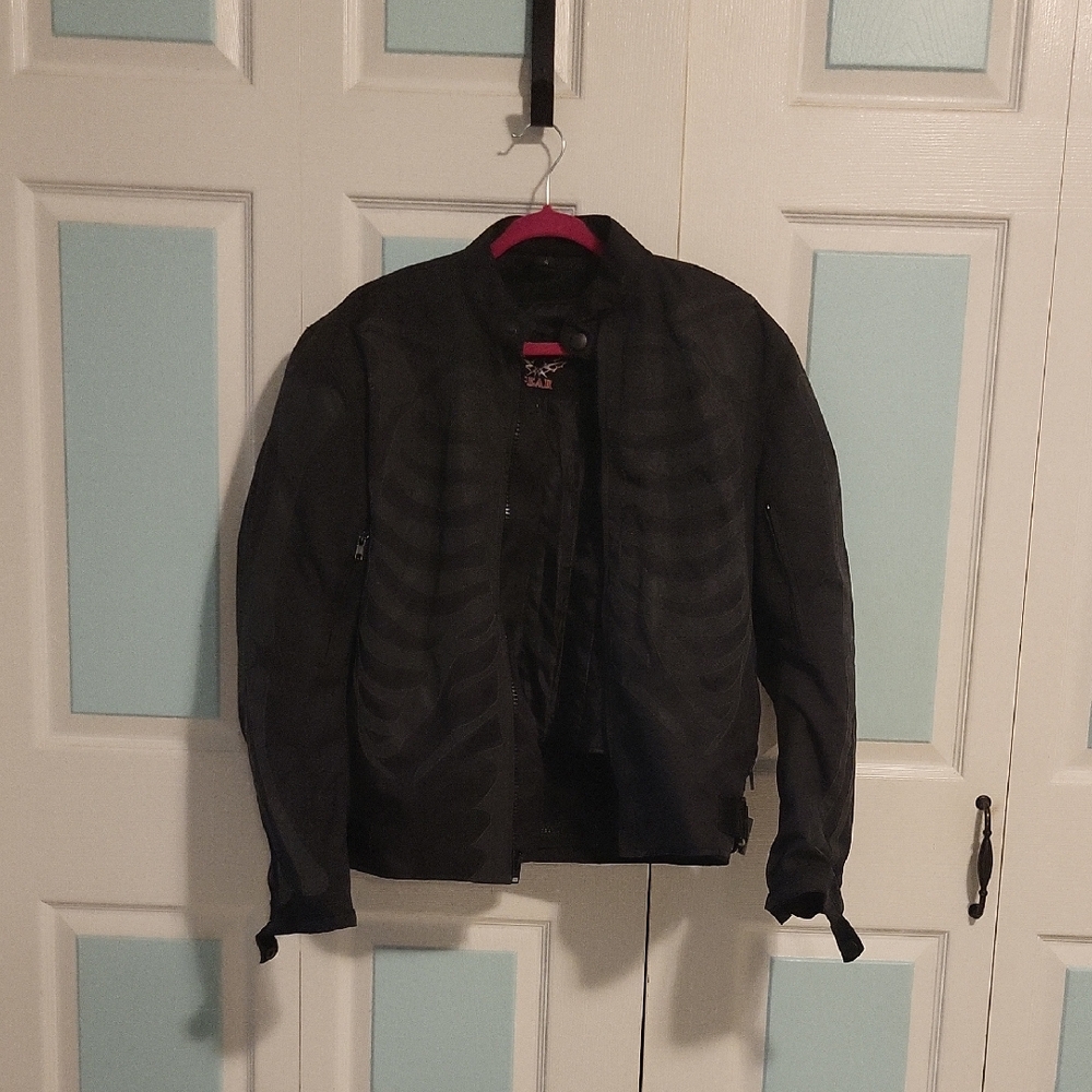 Revolution Black Bomber Jacket